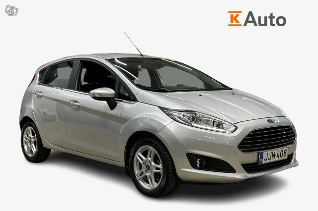 Ford Fiesta 1,0 EcoBoost 100hv Titanium A 5-Ov *Automaatti *Lohkolämmitin *Cruise *Ilmastointi Image 1